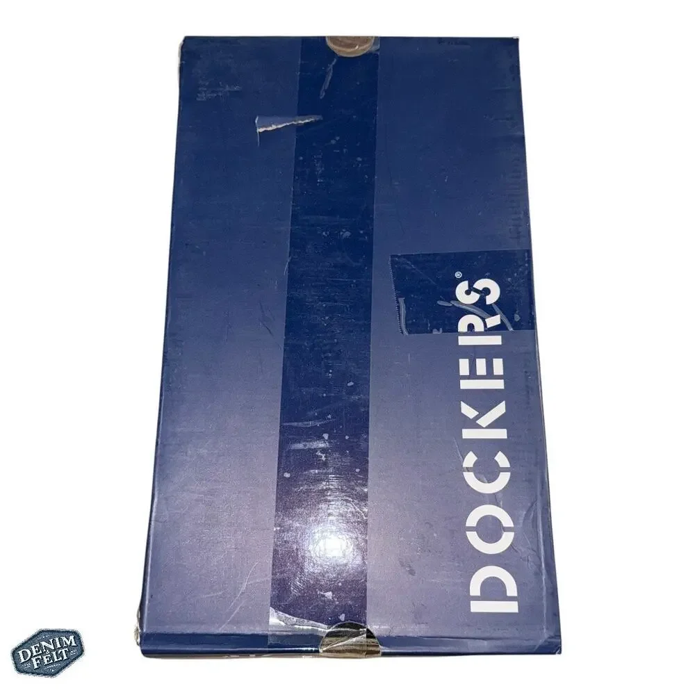 DOCKERS Mens Black Irving Slip Resistant Work‎ Dress Oxford Shoe | NEW!!